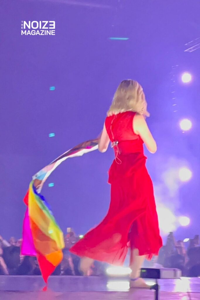 AURORA at Summer Sonic Bangkok 2024 with Pride Flag